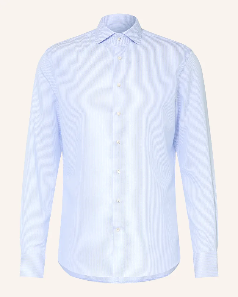 Profuomo Hemd Slim Fit blau Hellblau