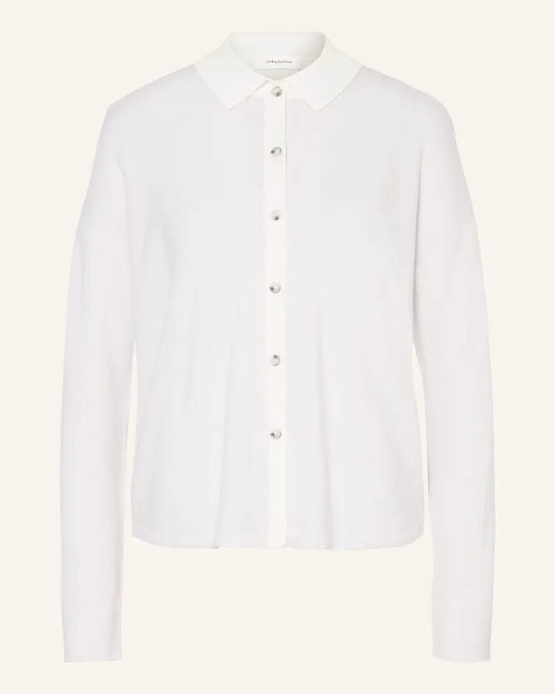 Darling Harbour Strickbluse mit Cashmere Creme