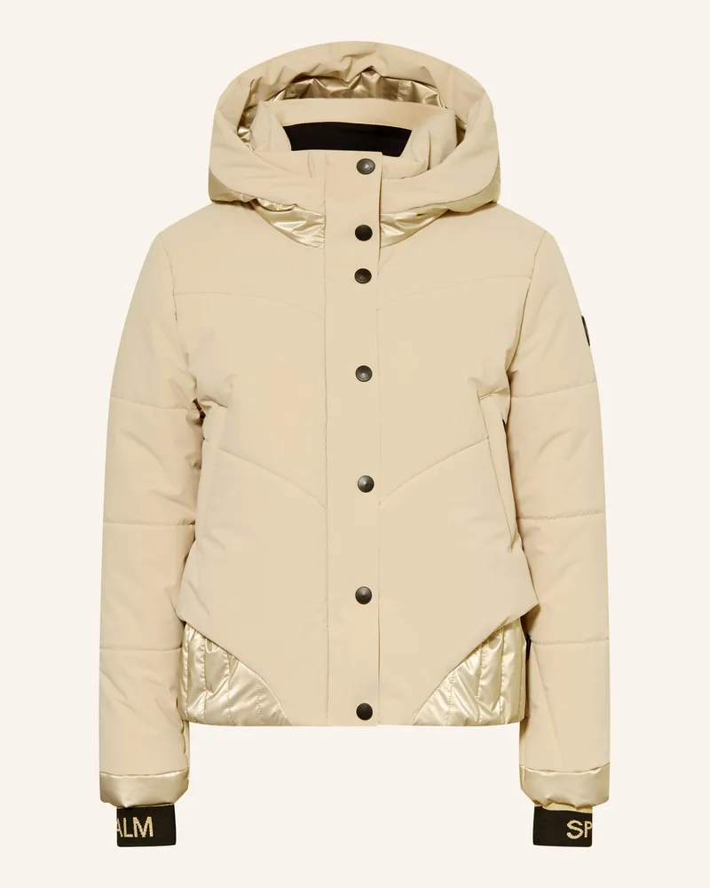 Sportalm Skijacke Mit Glitzergarn beige Beige