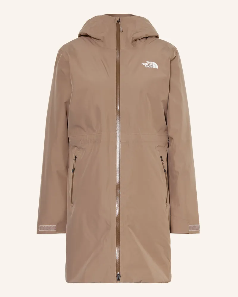 The North Face Parka Hikesteller braun Hellbraun