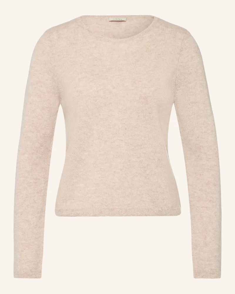 lilienfels Pullover Mit Cashmere beige Beige