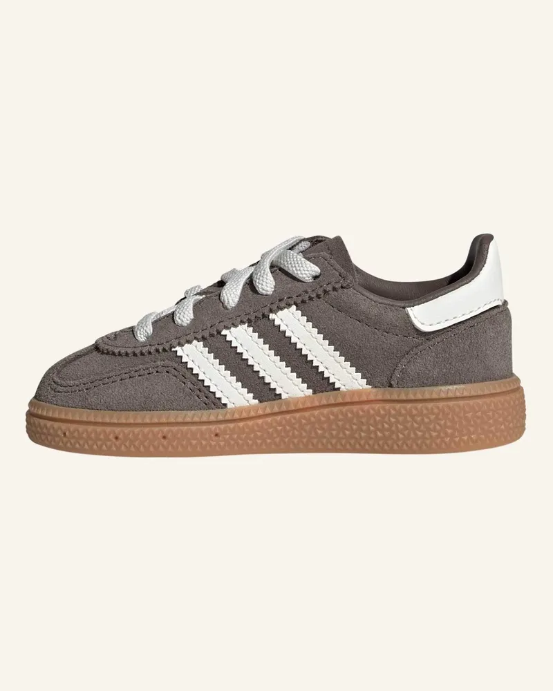 adidas HANDBALL SPEZIAL COMFORT CLOSURE ELASTIC LACE KIDS SCHUH Braun