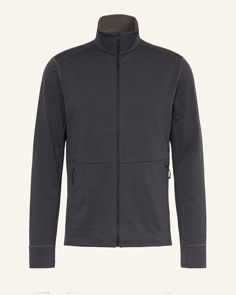 Odlo Midlayer-Jacke Grid Fleece schwarz Schwarz