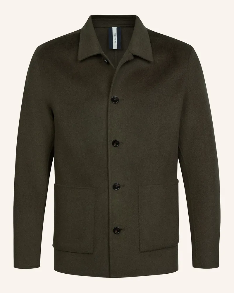 Profuomo Overshirt gruen Dunkelgrün