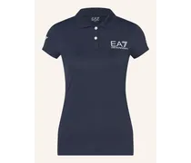 EA7 Funktions-Poloshirt Blau