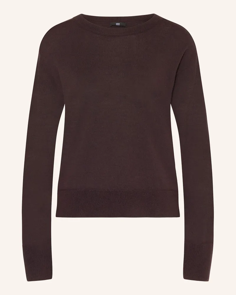 Riani Pullover Aus Merinowolle rot Dunkelbraun