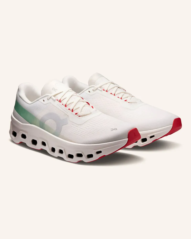 ON Sneaker Cloudmonster 1 grau Weiss