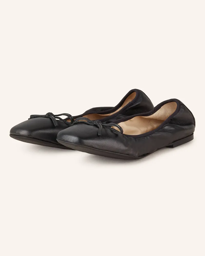 Mrs & HUGS Ballerinas Schwarz