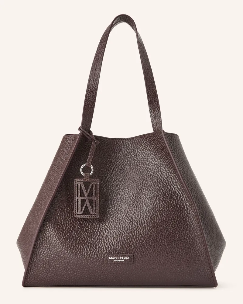 Marc O'Polo Shopper Mit Pouch rot Dunkelrot