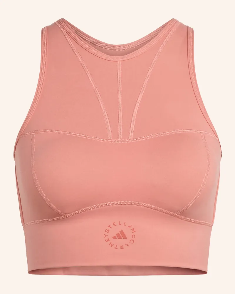 adidas Cropped-Top Adidas By Stella Mccartney orange Lachs