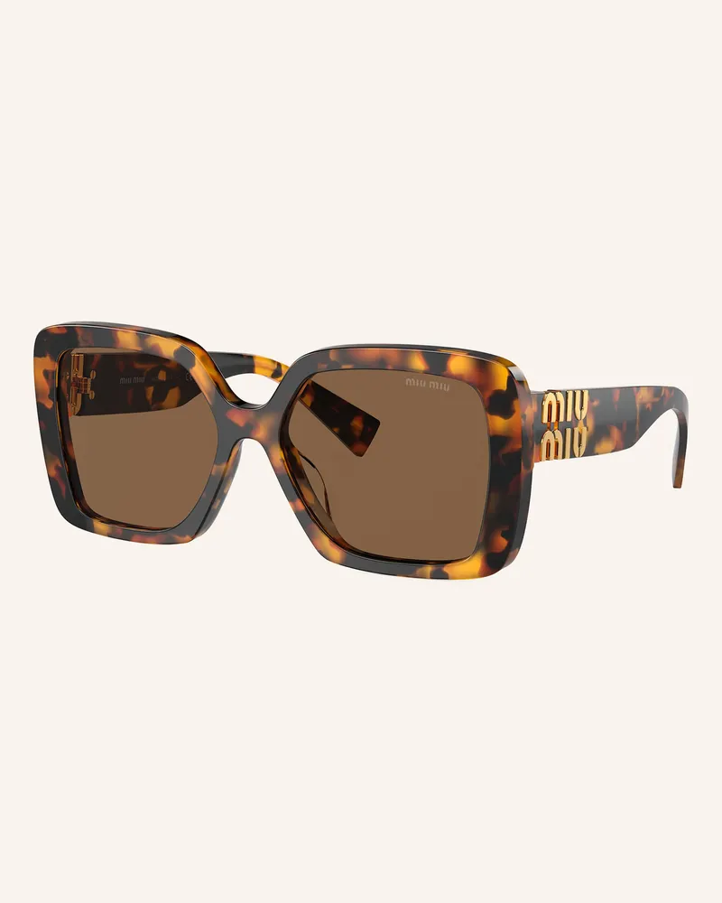 Miu Miu Sonnenbrille 10ys braun Vau06b