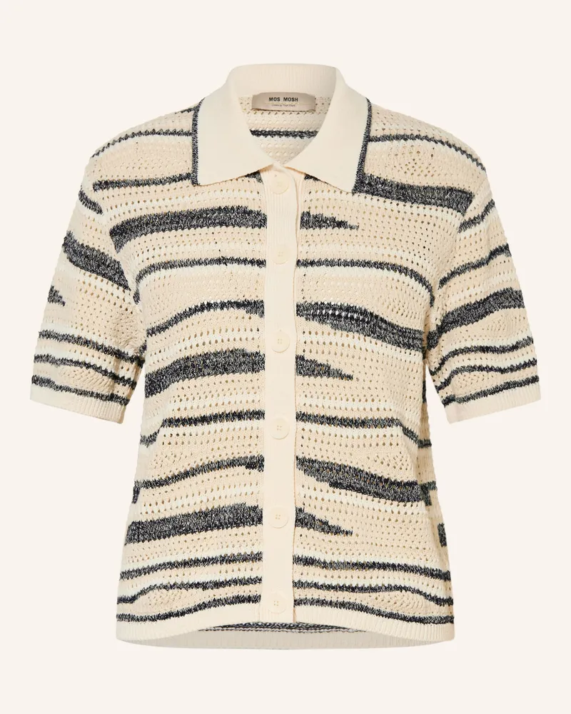 Mos Mosh Strickjacke Mmune weiss Ecru