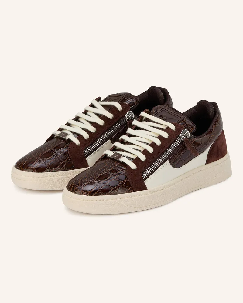 Giuseppe Zanotti Sneaker MORPHEUS Dunkelbraun