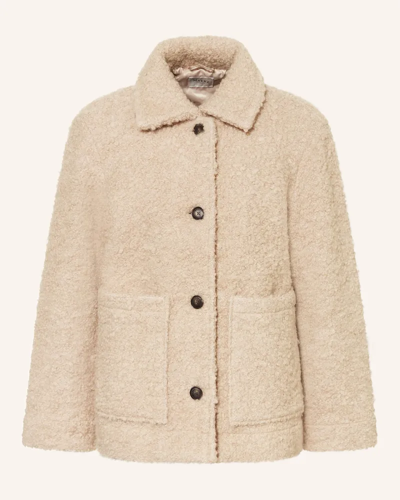 Maerz Bouclé-Jacke beige Beige