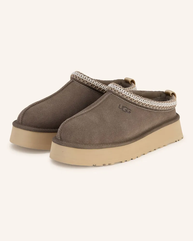 UGG Plateau-Pantoletten TAZZ Taupe