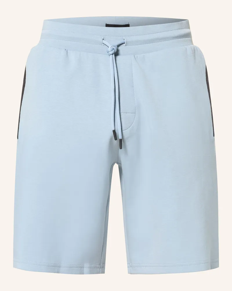 HUGO BOSS Lounge-Shorts Hd Logo blau Blaugrau