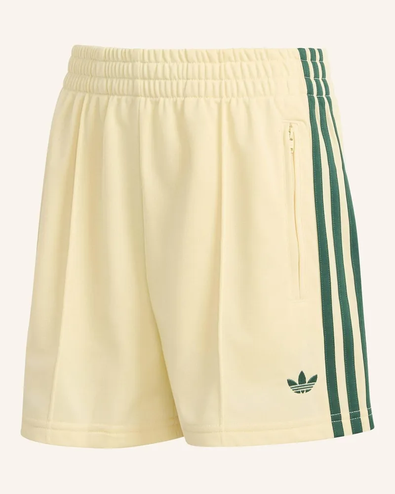 adidas Shorts Firebird gelb Creme