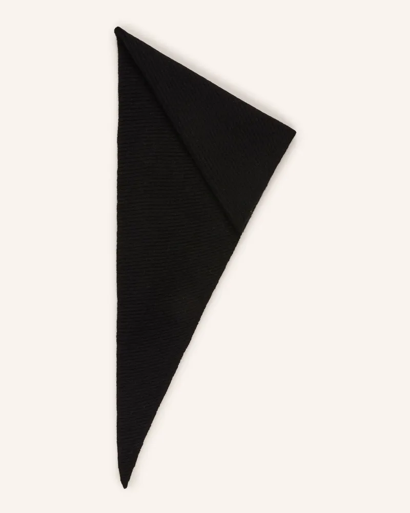 MOSS COPENHAGEN Dreieckstuch Mschlowee schwarz Schwarz