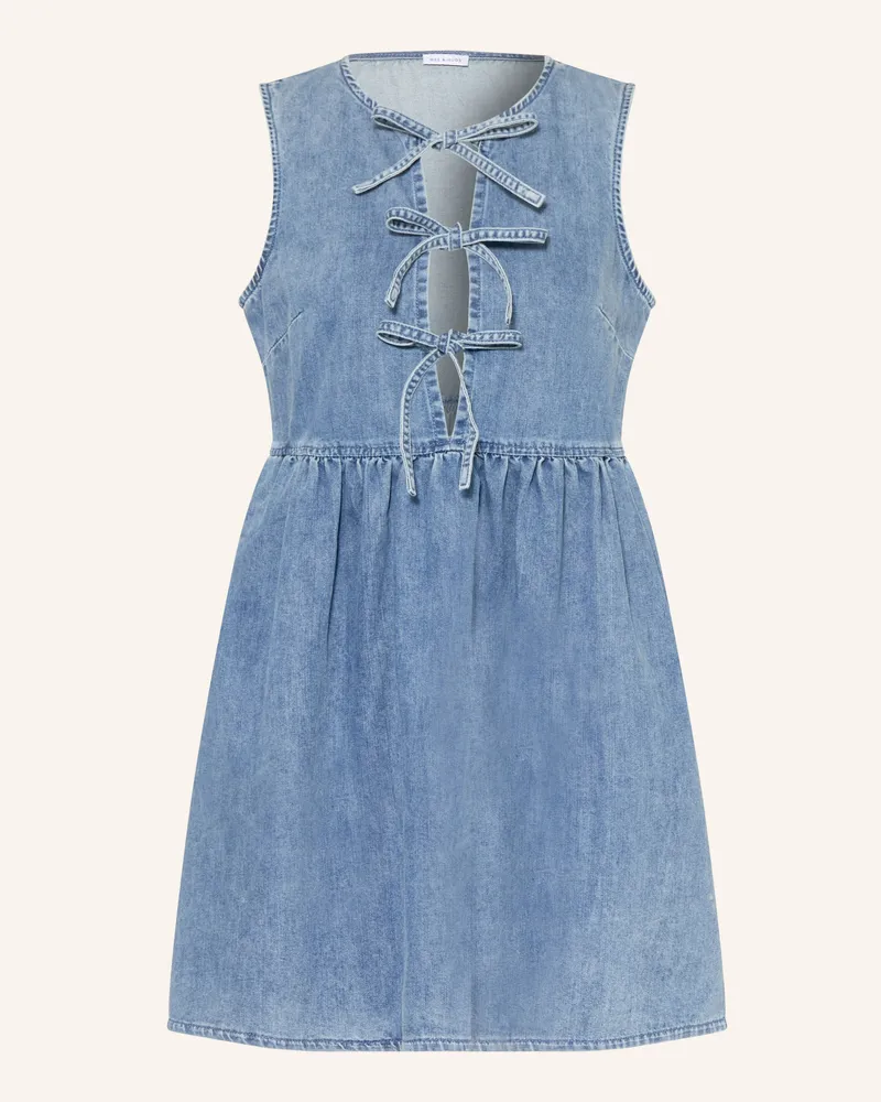 Mrs & HUGS Jeanskleid Blau