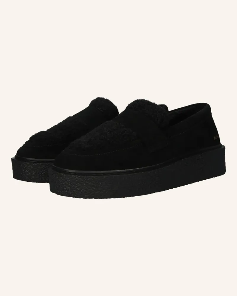 Blackstone Slip-ons Schwarz