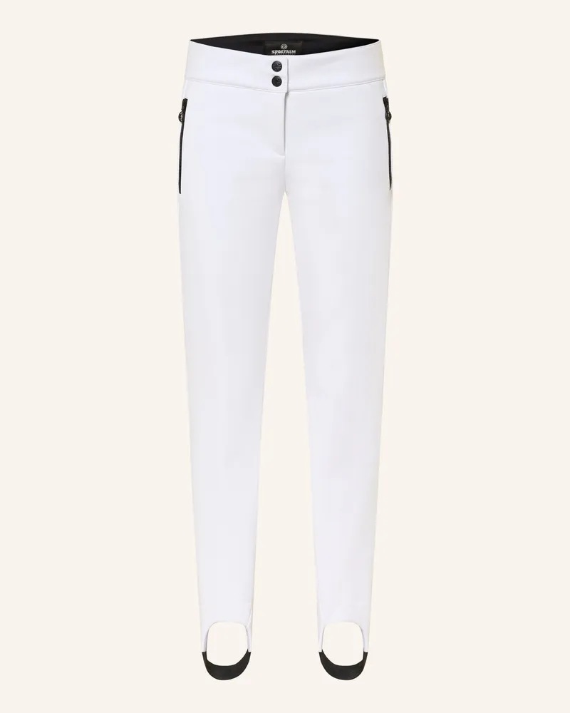 Sportalm Softshell-Skihose HUGO Weiss