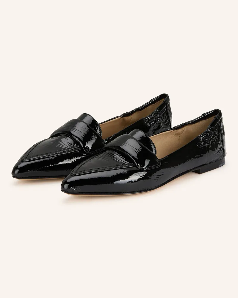 POMME D'OR Lack-Loafer GRACE Schwarz
