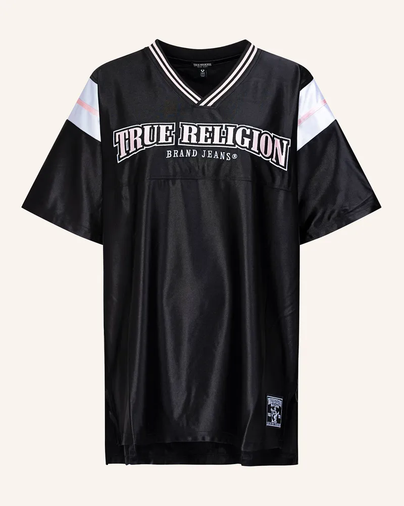 True Religion Jerseykleid schwarz Schwarz