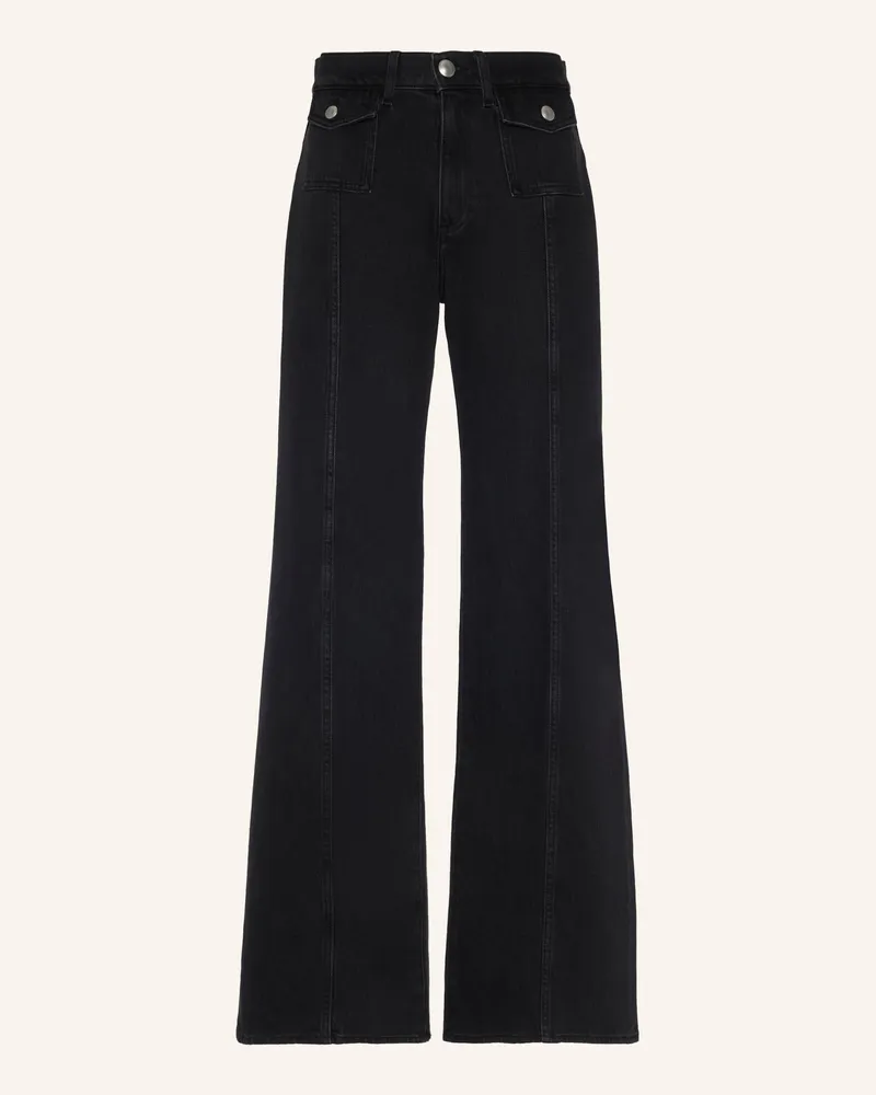 7 for all mankind Jeans LOTTA Wide Leg Fit Schwarz