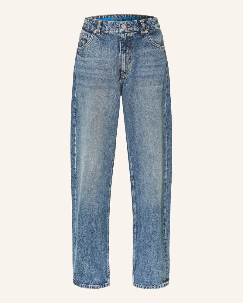 HUGO BOSS Straight Jeans Leni blau 426
