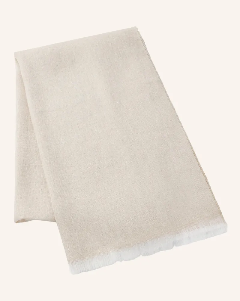 HUGO BOSS Gewebter Schal OSCAAR_55*180_DB Beige