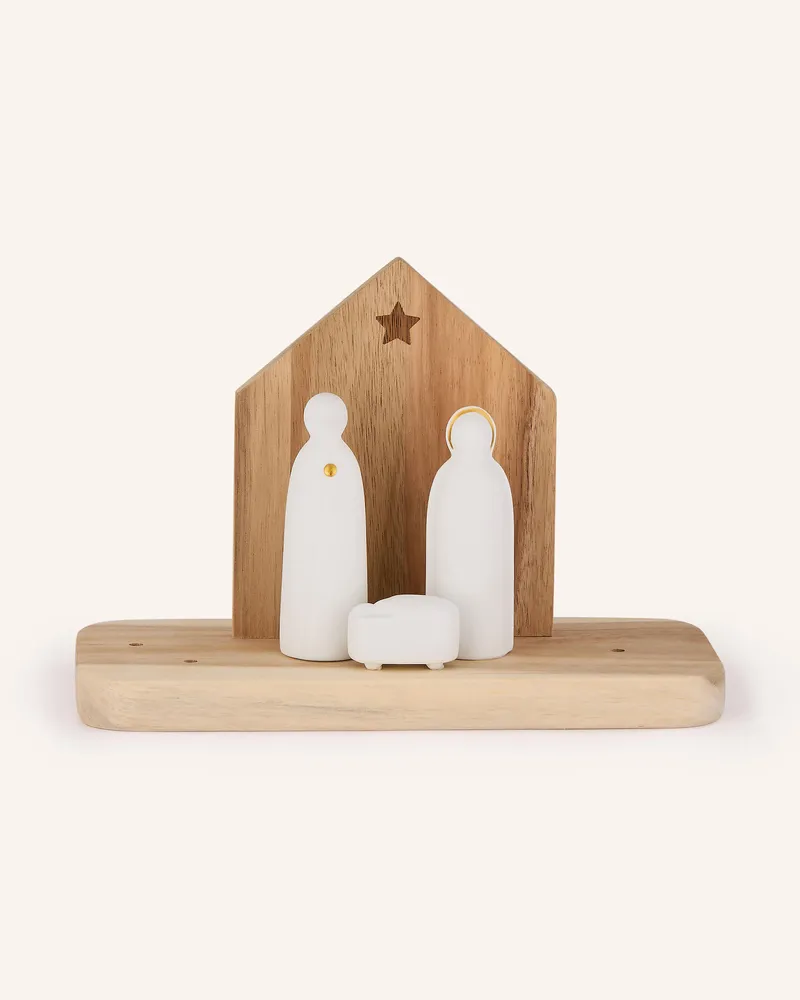 räder Dekofigur KRIPPE Braun