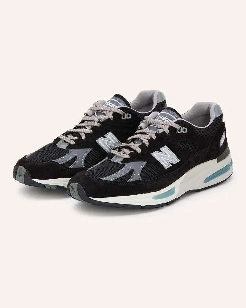 New Balance Sneaker MADE IN UK 991V2 Schwarz