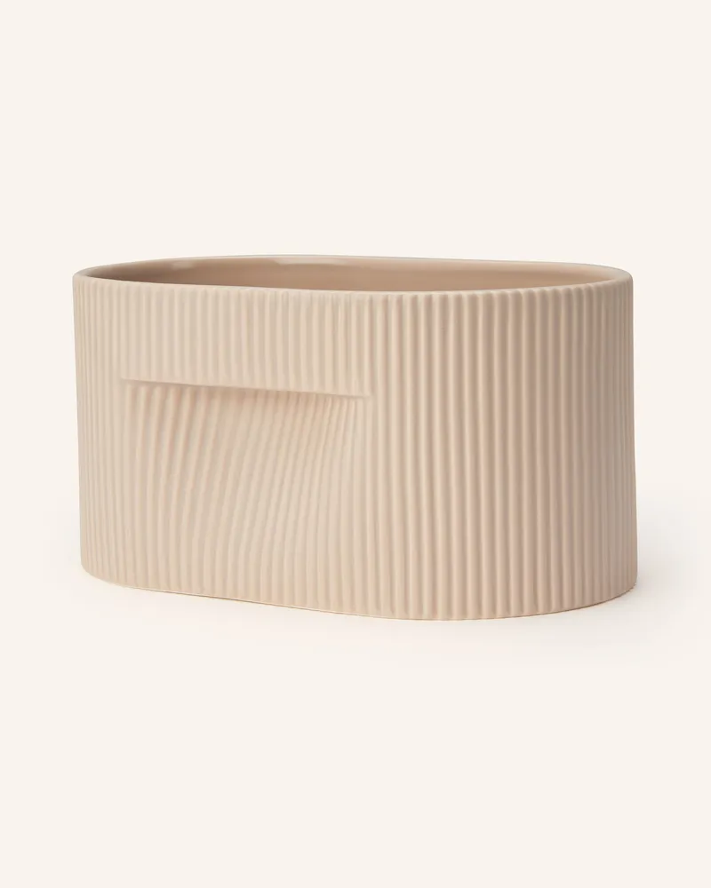 Muuto Blumentopf Ridge beige Beige