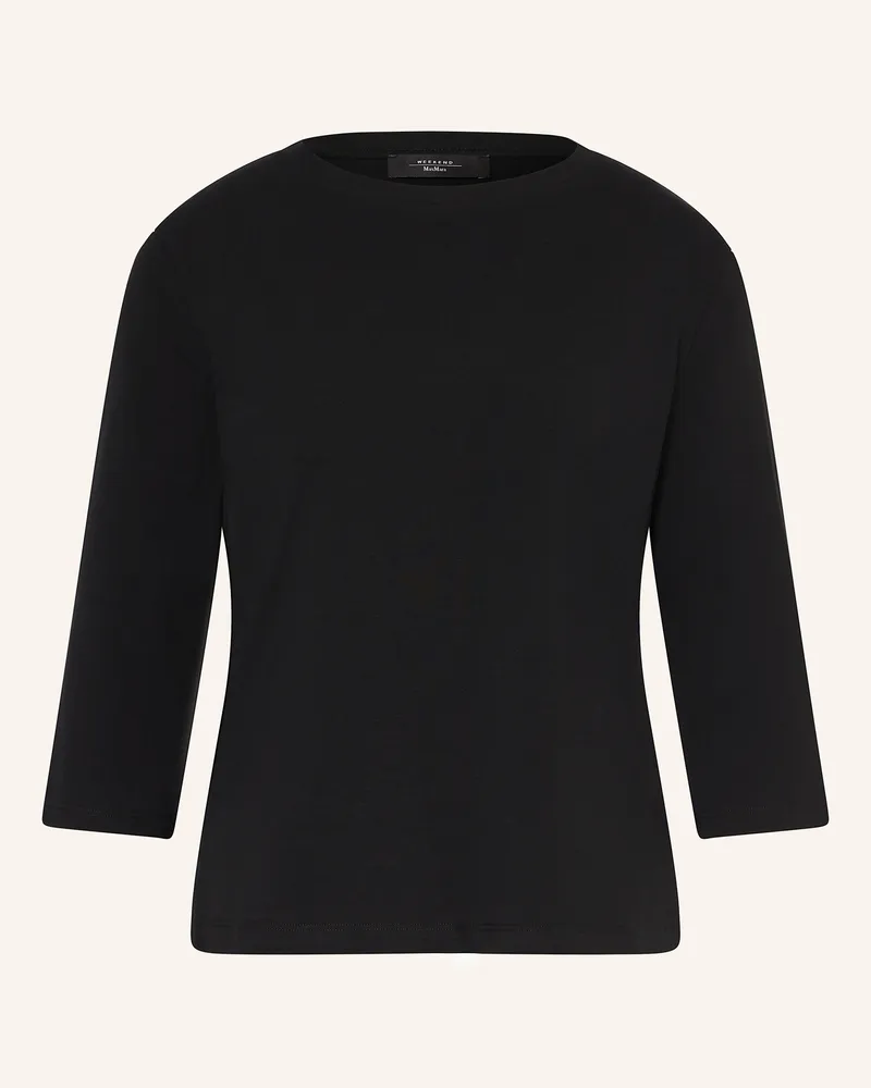 Max Mara Shirt MULTIA mit 3/4-Arm Schwarz