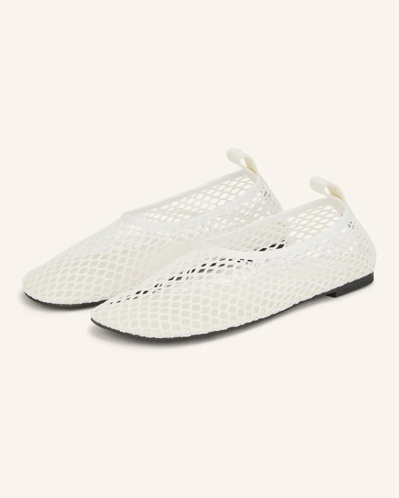 Arket Ballerinas weiss Weiss
