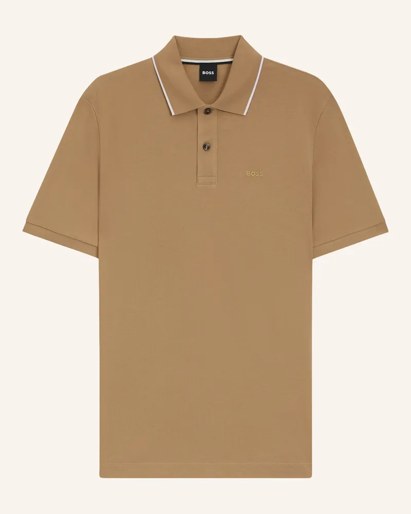 HUGO BOSS Poloshirt Parlay 250_In Regular Fit beige Beige