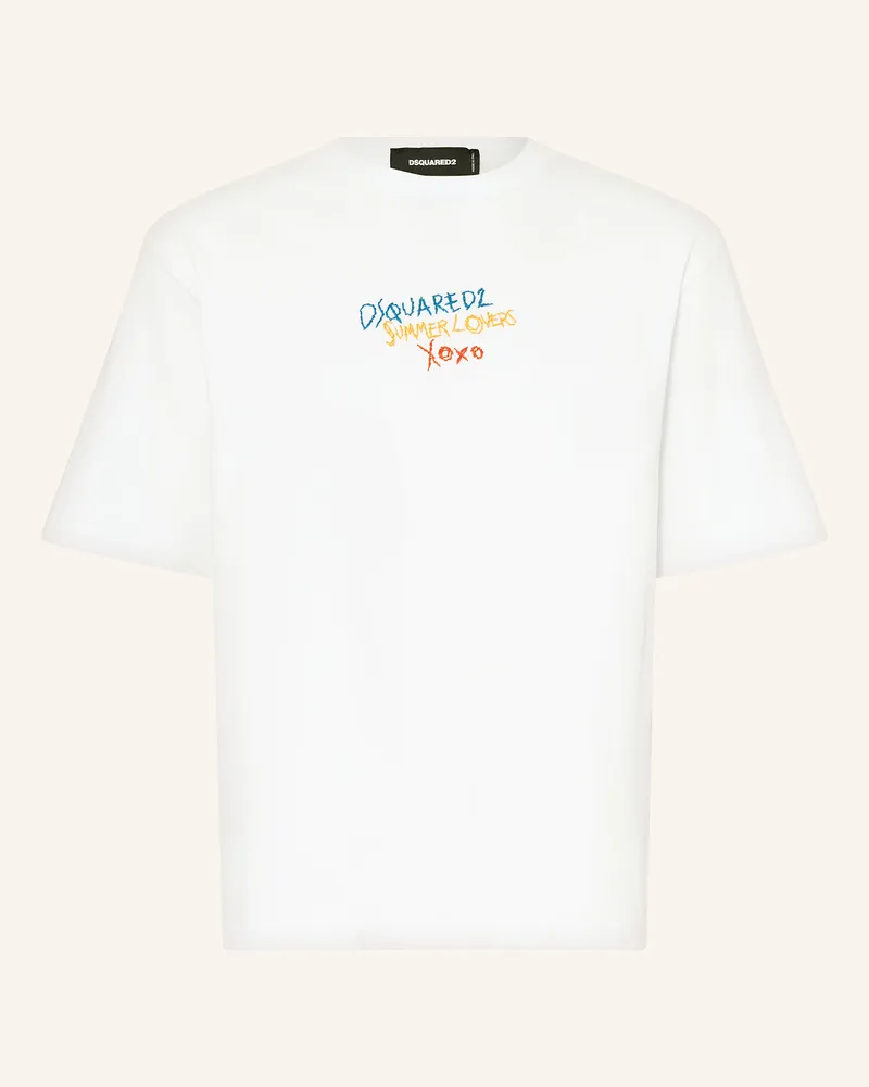 Dsquared2 T-Shirt Weiss