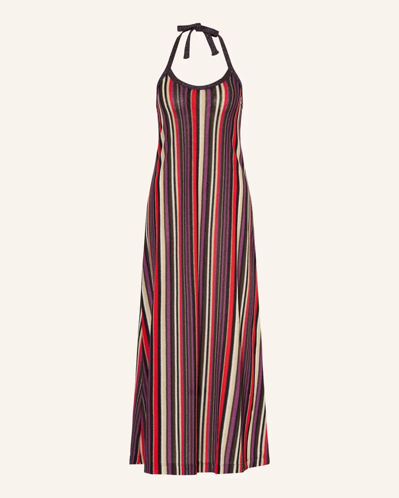 ottod’Ame Kleid mit Glitzergarn Schwarz