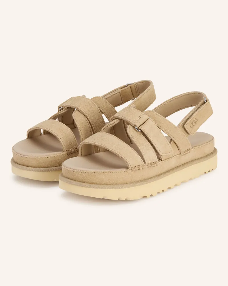 UGG Plateau-Sandalen Goldenstar Gleam beige Beige