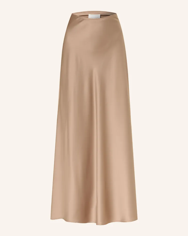 Juvia Satinrock Fina beige Hellbraun