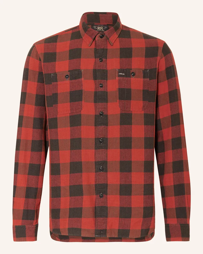 RRL Hemd Regular Fit Rot