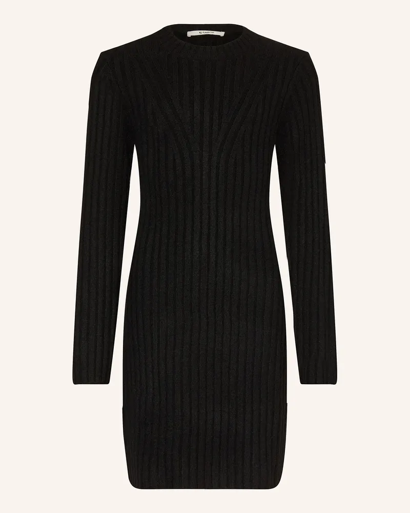 Garcia Jeanswear Strickkleid schwarz Schwarz