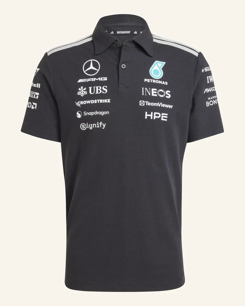 adidas Mercedes - Amg Petronas Formula 1 Team Engineers Poloshirt schwarz Schwarz