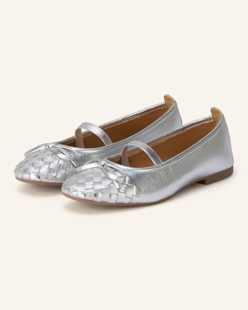 Gioseppo Mary-Jane-Ballerinas Lare silber Silber