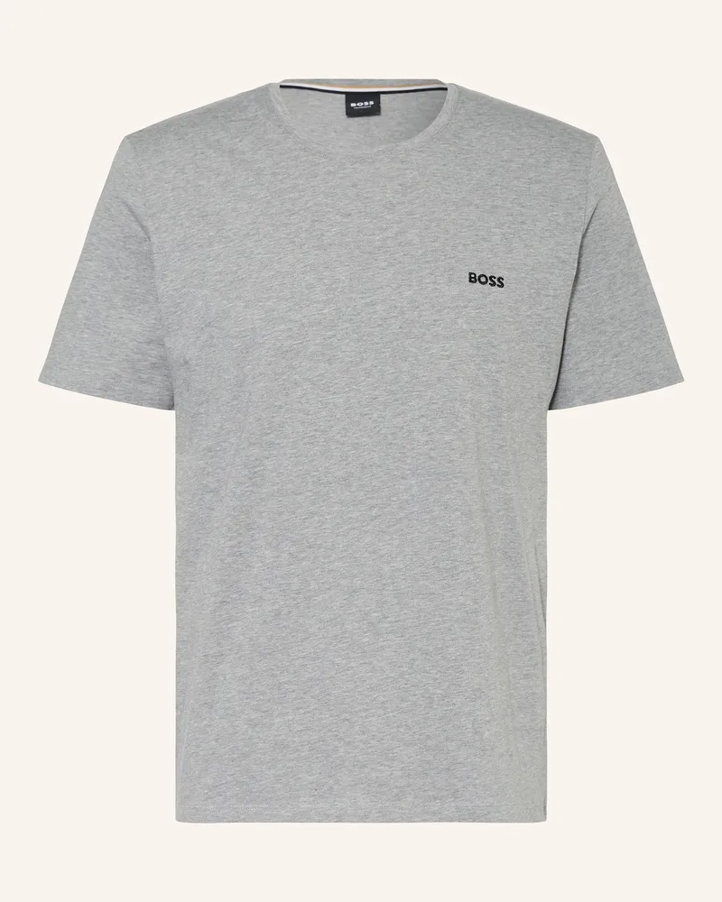 HUGO BOSS Schlafshirt grau Grau