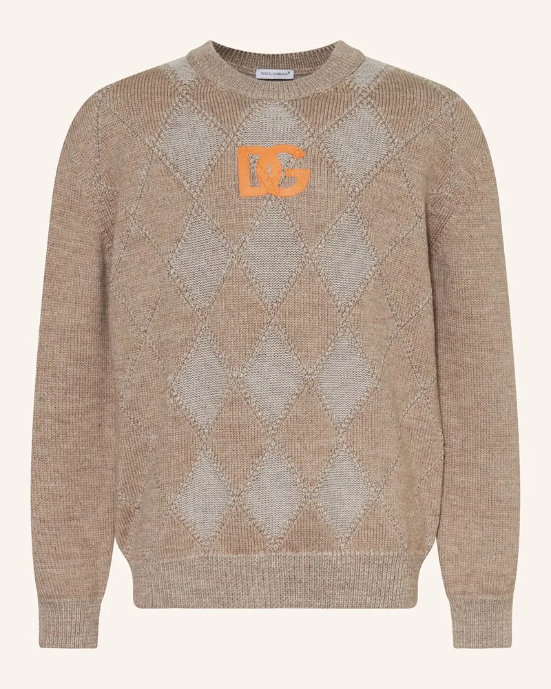 Dolce & Gabbana Pullover beige Taupe