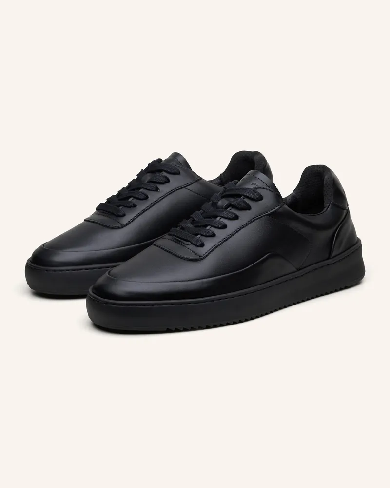 Filling Pieces Sneaker Mondo Seamless schwarz Schwarz