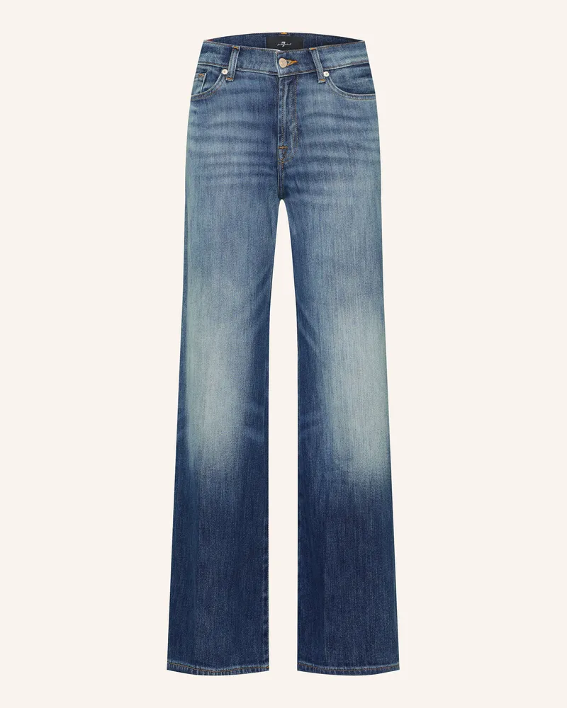 7 for all mankind Wide Leg Jeans Lotta blau 3ne
