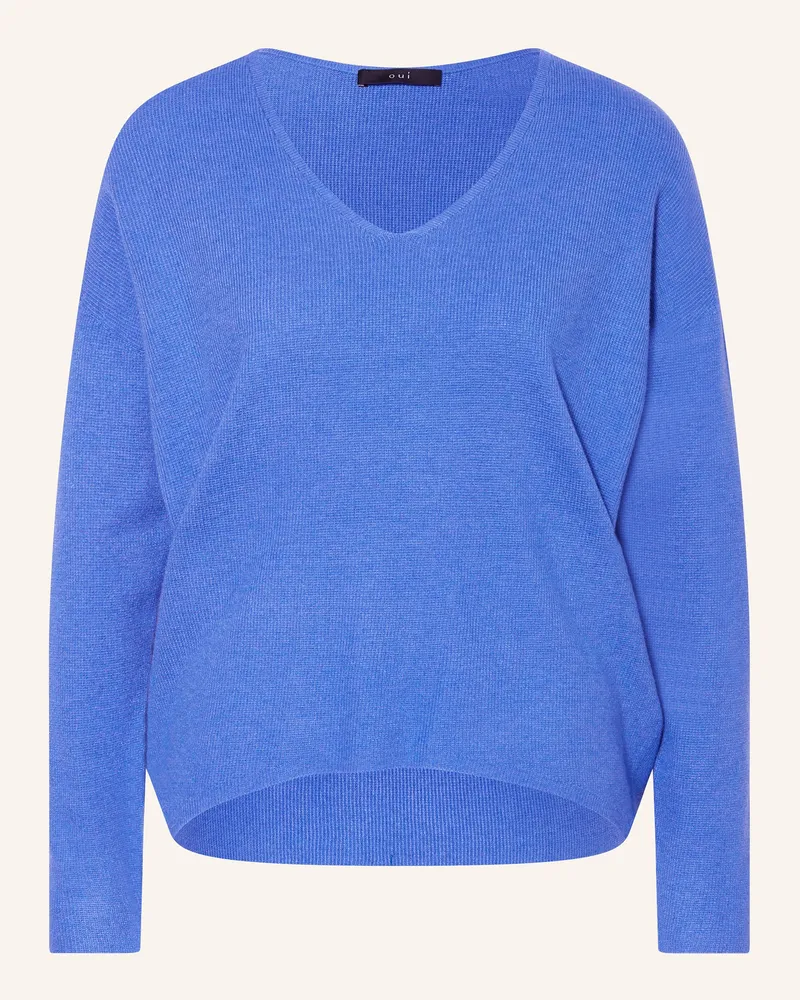 Oui  Pullover Blau