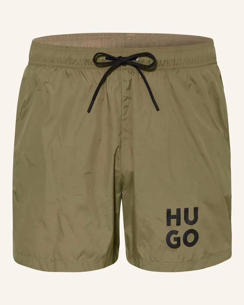 HUGO BOSS Badeshorts PAOL Braun